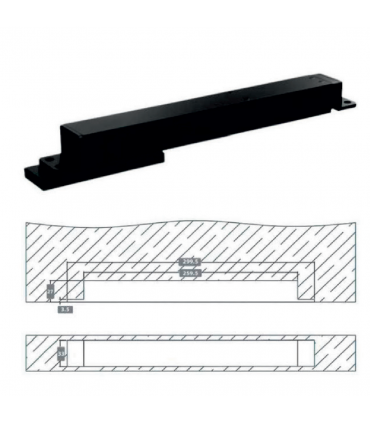 Moco MAD063 Offset Axis Hydraulic Pivot Door Closer