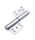 Moco MAD601 Adjustable Closing Hydraulic Flag Hinge - Sliver