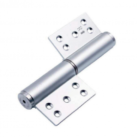 Moco MAD601 Adjustable Closing Hydraulic Flag Hinge - Sliver
