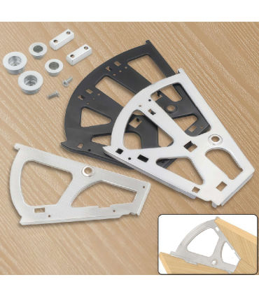 Moco MSR006 Stainless Steel Flip Down Shoe Rack Bracket