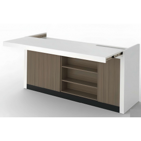 Moco MCT5050 Aluminium Alloy Table Top Extension Slide - Champagne Gold