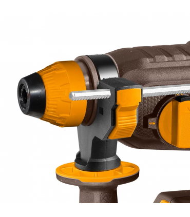 Ingco CRHLI21228 20V SDS Plus Brushless Cordless Rotary Hammer with 3 Pcs Drill Bits - Bare Unit