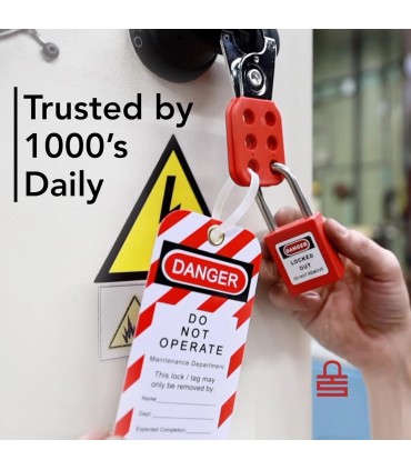 Hardware Specialist Lockout Tagout Danger Do Not Operate Tags