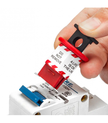 Hardware Specialist BD-D04 Miniature Circuit Breaker Lockout - Pin Out Wide