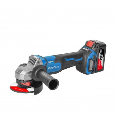 Dong Cheng DCSM04-100P 20V Brushless 4" Cordless Paddle Switch Angle Grinder