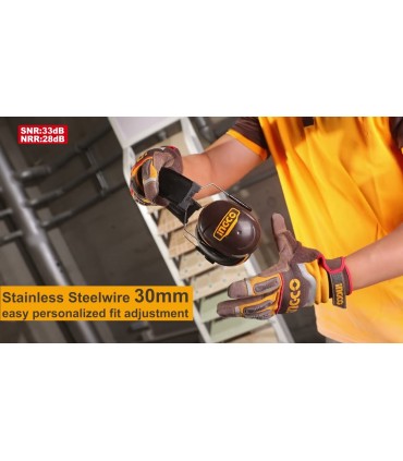 Ingco HEM3328 Signal Noise Impact Resistant Earmuff