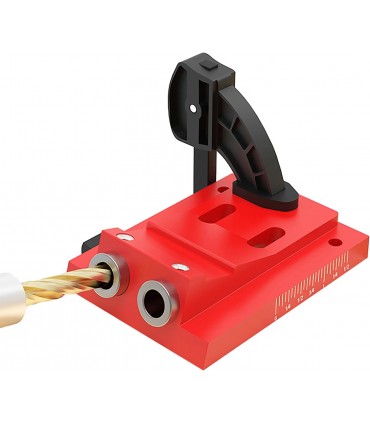 Hardware Specialist Woodworking Doweling Jig Handheld Pocket Hole Jig Tools Set