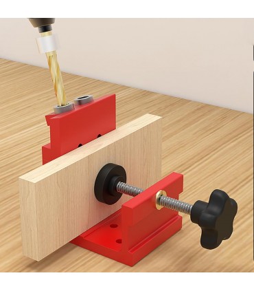 Hardware Specialist Woodworking Doweling Jig Handheld Pocket Hole Jig Tools Set