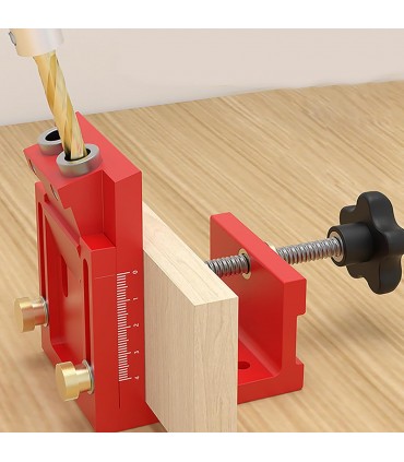 Hardware Specialist Woodworking Doweling Jig Handheld Pocket Hole Jig Tools Set