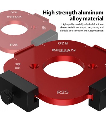 Hardware Specialist Corner Radius Milling Templates