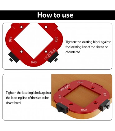 Hardware Specialist Corner Radius Milling Templates