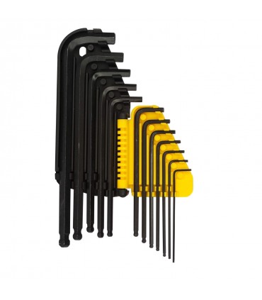 Stanley 69-257 Key Ring Imperial Allen Hex Key Set - 12-Pieces