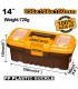 Ingco PBX1401 14 Inch Super Hard Plastic Tool Box Case with Organizer
