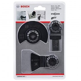Bosch Starlock Multi-Cutter Blade Set for Tile - 3 Piece