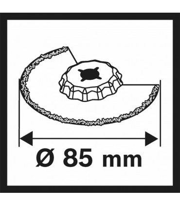 Bosch ACZ 85 RT3 Starlock 85mm Grout Segment Blade