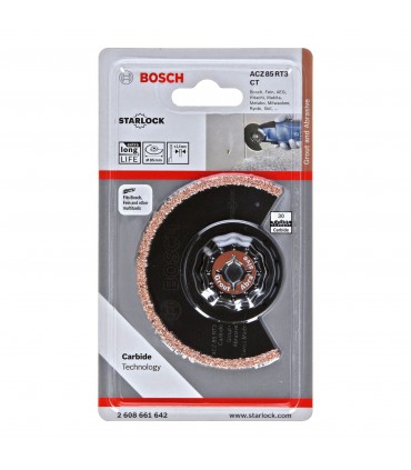 Bosch ACZ 85 RT3 Starlock 85mm Grout Segment Blade
