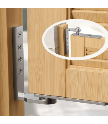 Moco MAD007 SUS304 Stainless Steel Auto Bar Door Pivot Hinge