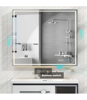 Moco TSYJ700 Touch Control Smart Lifting LED Bathroom Mirror