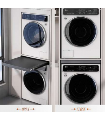 Moco MHS05 One Touch Push To Open Laundry Platform - Grey