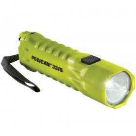 Pelican 3315 High Performance IP67 LED Flashlight - Yellow