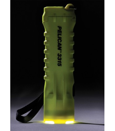 Pelican 3315 High Performance IP67 LED Flashlight - Yellow