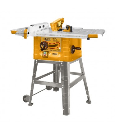 Ingco TS180028 1800W Ingco Table Saw with Foldable Wheel Stand