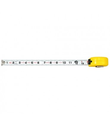 Tajima Hi-Lock Professional Grade Tape Measure - Bright White