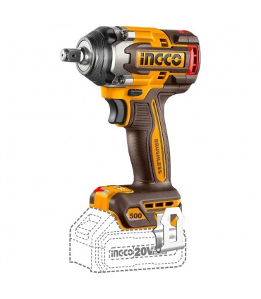 Ingco COSLI241169 20V Cordless 4 Pieces Combo Set - Impact Drill + Impact Wrench + Multi-Tool + Circular Saw