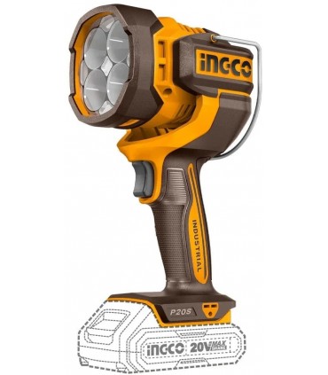 Ingco COSLI250885 2 x 20V Lithium-Ion 2.0Ah  3 in 1 Cordless Combo Set - Impact Drill + Lamp + Laser Distance