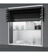 ecoWare Intellie Series LED Touch Control Smart Lifting Shutter - Black