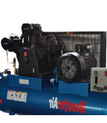 Monster Air FS150U-400H 15HP 400L Piston Belt Driven Oil Lubricated Air Compressor