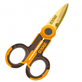 Ingco HES02855 145mm Electrician's Scissors Stainless Steel Blade