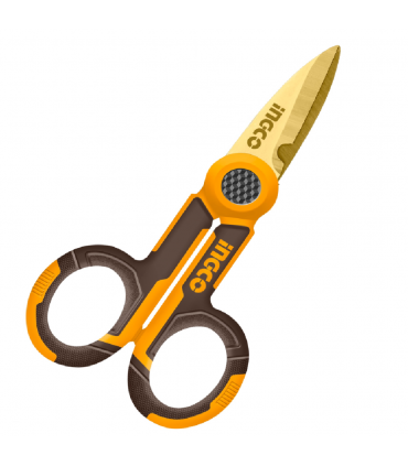 Ingco HES02855 145mm Electrician's Scissors Stainless Steel Blade