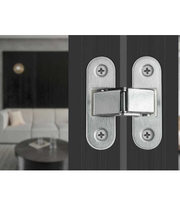 Stainless Steel Toilet Bi-Fold Door Conceal Hinges