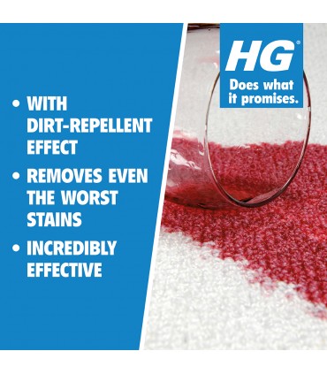 HG Stain Remover Extra Strong Carpet & Upholstery Cleaner - 500mL