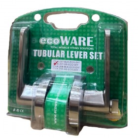 ecoWare 207 Stainless Steel Tubular Lever Set