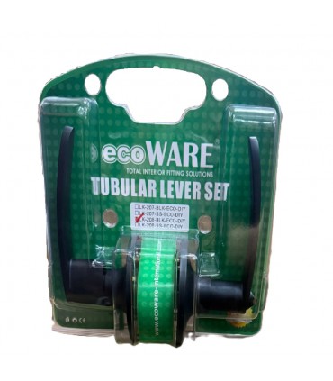 ecoWare 208 Stainless Steel Tubular Lever Set