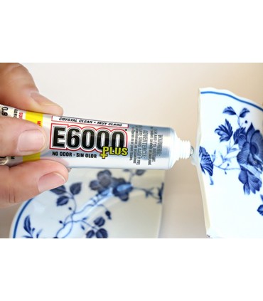 Eclectic E6000 PLUS Low Odor Multi-Surafce All-Weather Adhesive - 26.6mL
