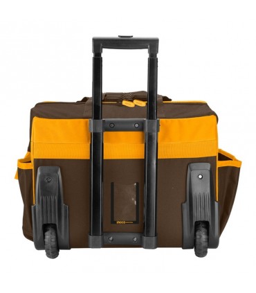 Ingco HRRTB2015 20" Industrial Telescopic Handle Rolling Rigid Tool Bag