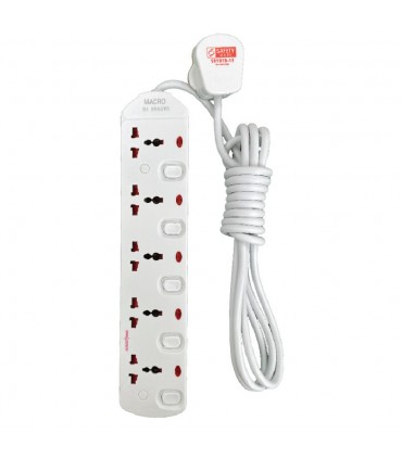 Macro Multi-Way Universal Extension Socket