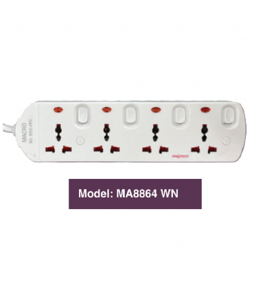 Macro Multi-Way Universal Extension Socket