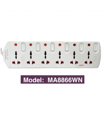 Macro Multi-Way Universal Extension Socket