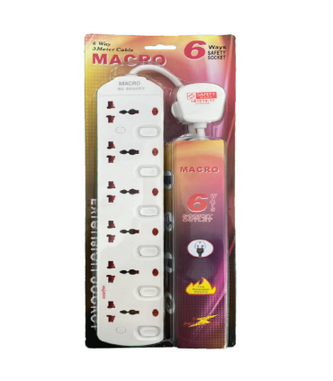 Macro Multi-Way Universal Extension Socket