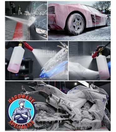 Hardware Specialist Foam Cannon Spray Bottle 1L