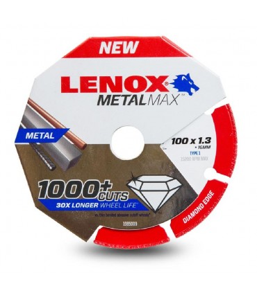 Lenox 1985009 Metal Max 100 x 16 x 1.3mm Diamond Blade