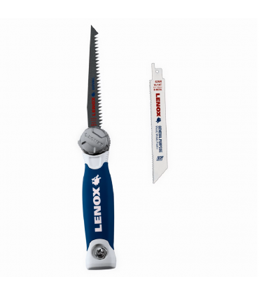 Lenox 20997TFHS618636 Folding Jab Utility Saw with 2 Blades