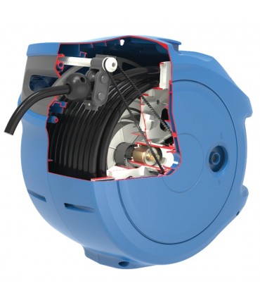 Tricoflex 2501 Wall Mounted 1/4" BSP 20m Air Hose Reel