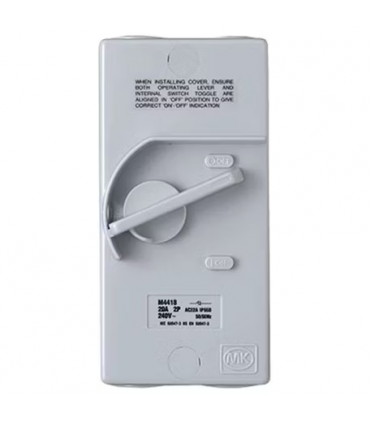 MK Honeywell IP66 Certified Switch Isolator - 2 Poles/4 Poles