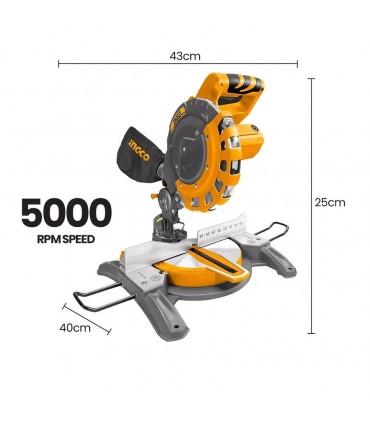 Ingco BMS14007 1400W 210mm Portable Corded Mitre Saw