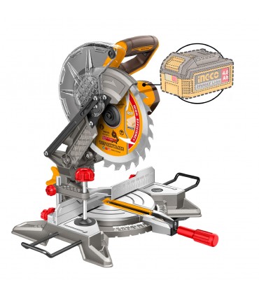 Ingco 20V CMS2021 Lithium-ion 4.0 Ah Brushless Cordless Mitre Saw